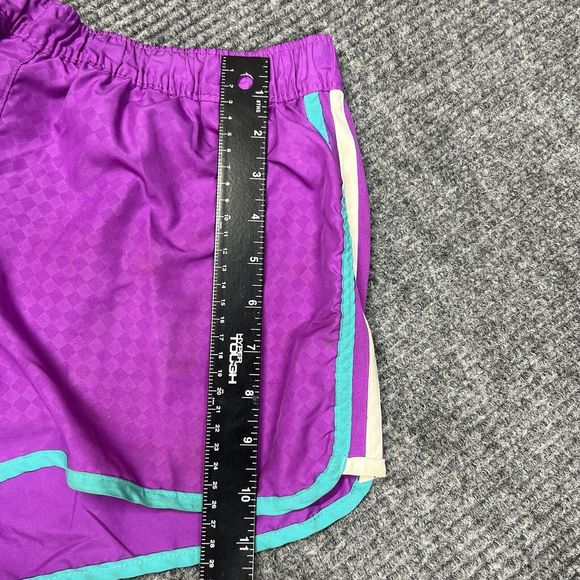 Adidas Climalite Shorts Women Small Purple Active Running Athletic Elastic Waist - Picture 8 of 10